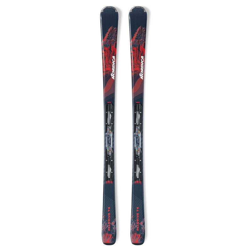 2022 Nordica All Drive 74 Skis w/ Bindings - 144 cm
