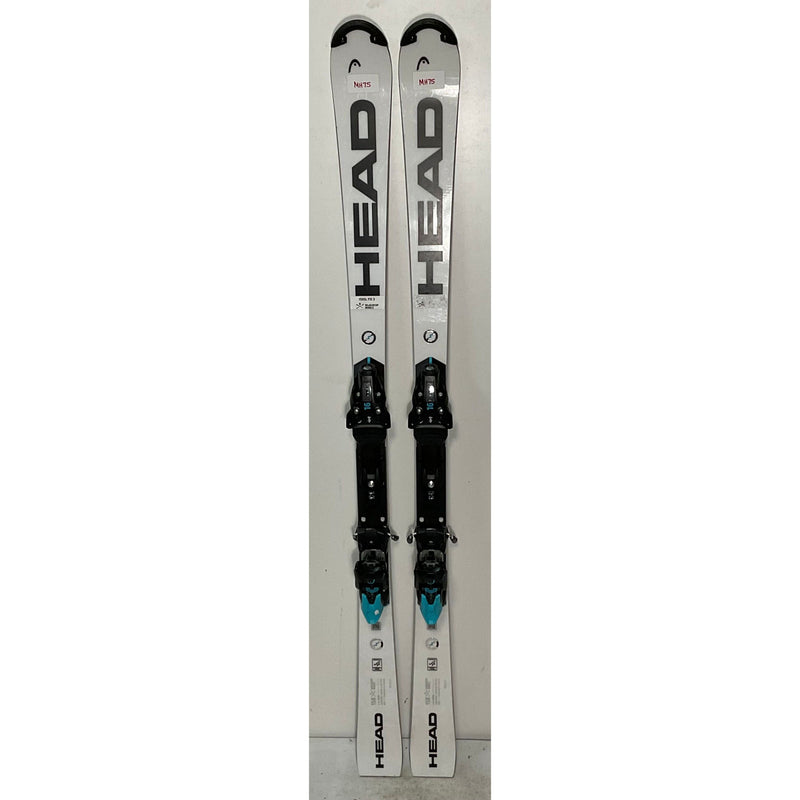 2025 Head WC Rebel e-SL 158cm Skis w/ FreeFlex 16 Bindings