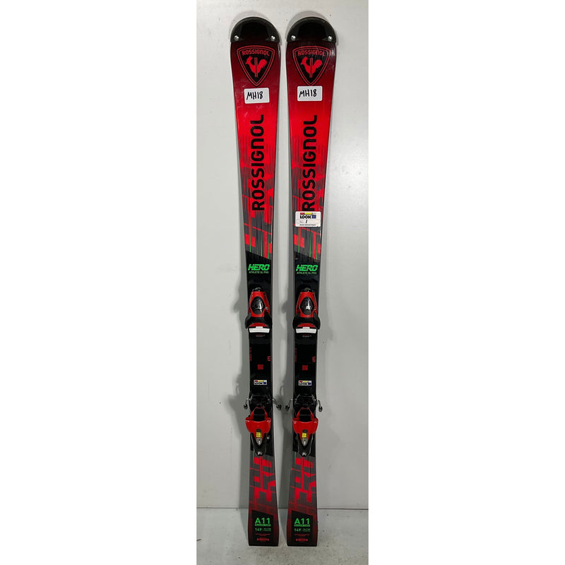 2025 Rossignol Hero Athlete SL Pro 149cm Jr Skis w/ SPX11 Bindings