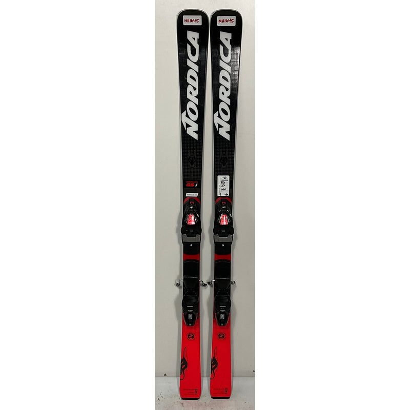 2024 Nordica Dobermann GSJ 143cm Jr Skis w/ TLT 8 Bindings