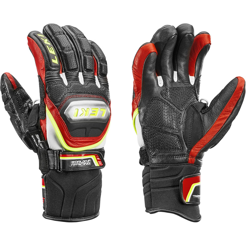 Leki World Cup Ti S Speed System Black/Red Gloves - 7
