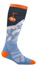 Darn Tough Kids Little Yeti Over-The-Calf Midweight Cushion Snow Socks