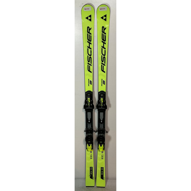 2025 Fischer RC4 GS 163cm Jr Skis w/ Z14 Bindings