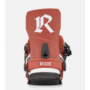 2027 Ride Drone Red Snowboard Bindings