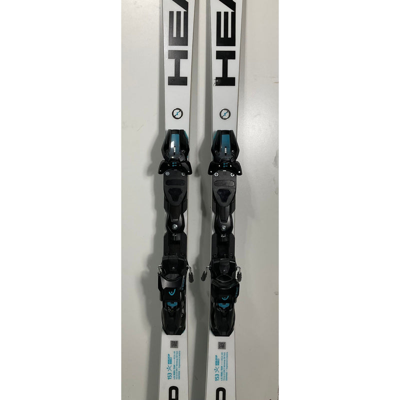 2025 Head WC Rebel e.SL Team 153cm Jr Skis w/ FreeFlex 11 Bindings