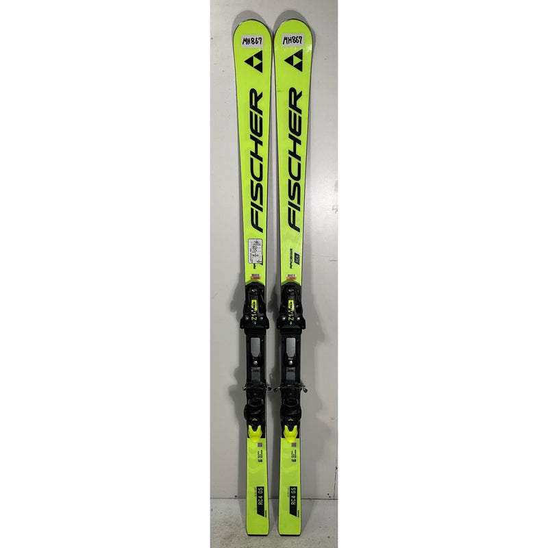 2025 Fischer RC4 GS 168cm Jr Skis w/ Z14 Bindings