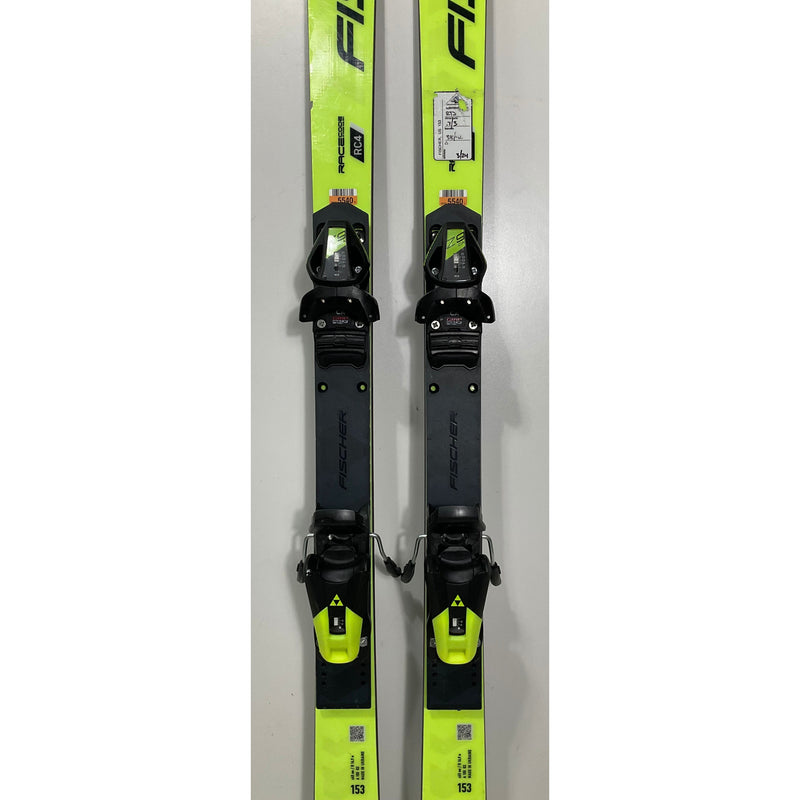 2025 Fischer RC4 GS 153cm Jr Skis w/ Z9 Bindings