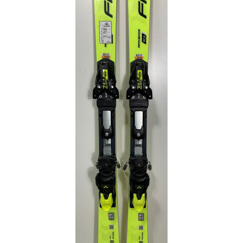 2025 Fischer RC4 SL 155cm Skis w/ Z14 Bindings