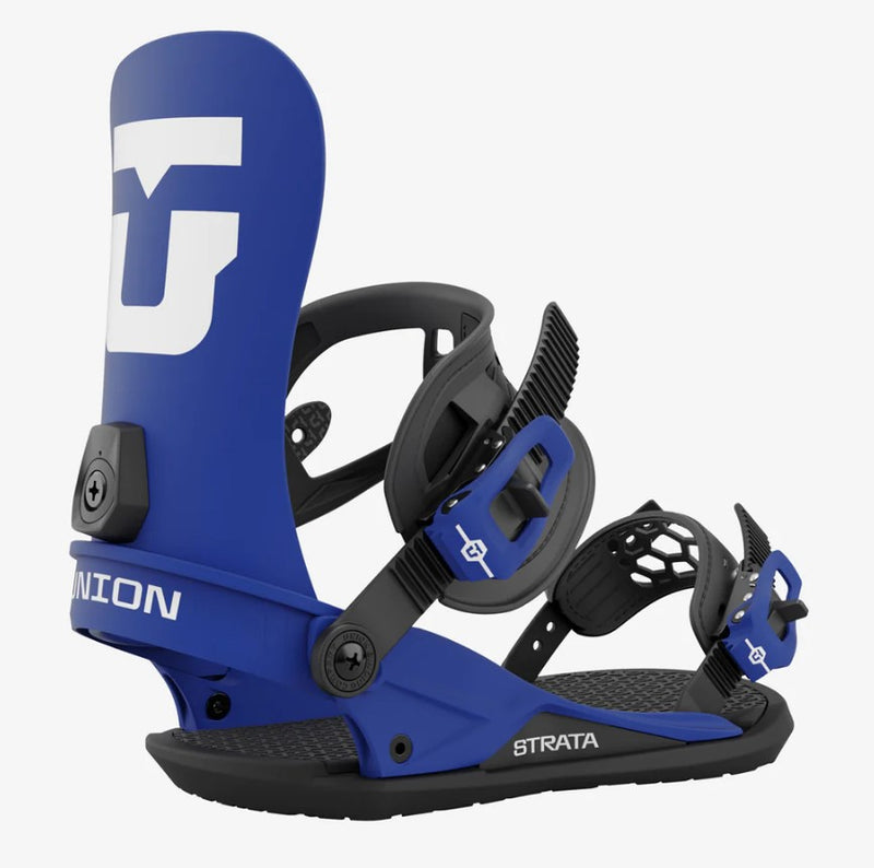 2025 Union Strata Blue Snowboard Bindings - M