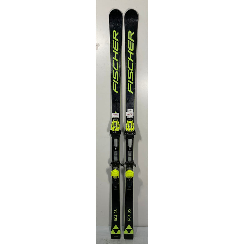 2023 Fischer RC4 GS 188cm Skis w/ Z14 Bindings (MH1078)