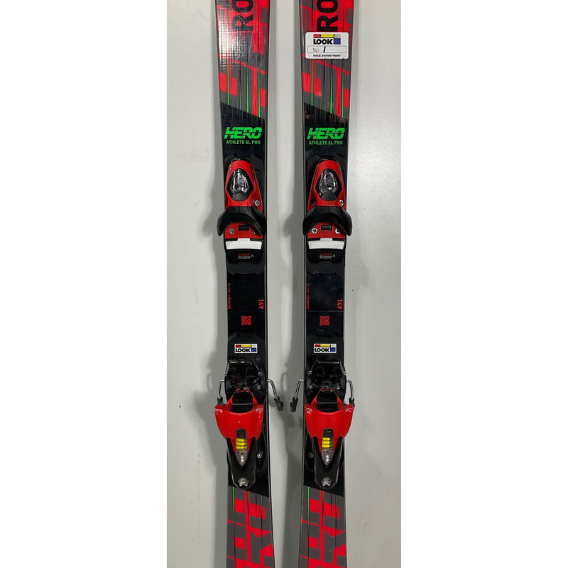 2025 Rossignol Hero Athlete SL Pro 149cm Jr Skis w/ SPX11 Bindings