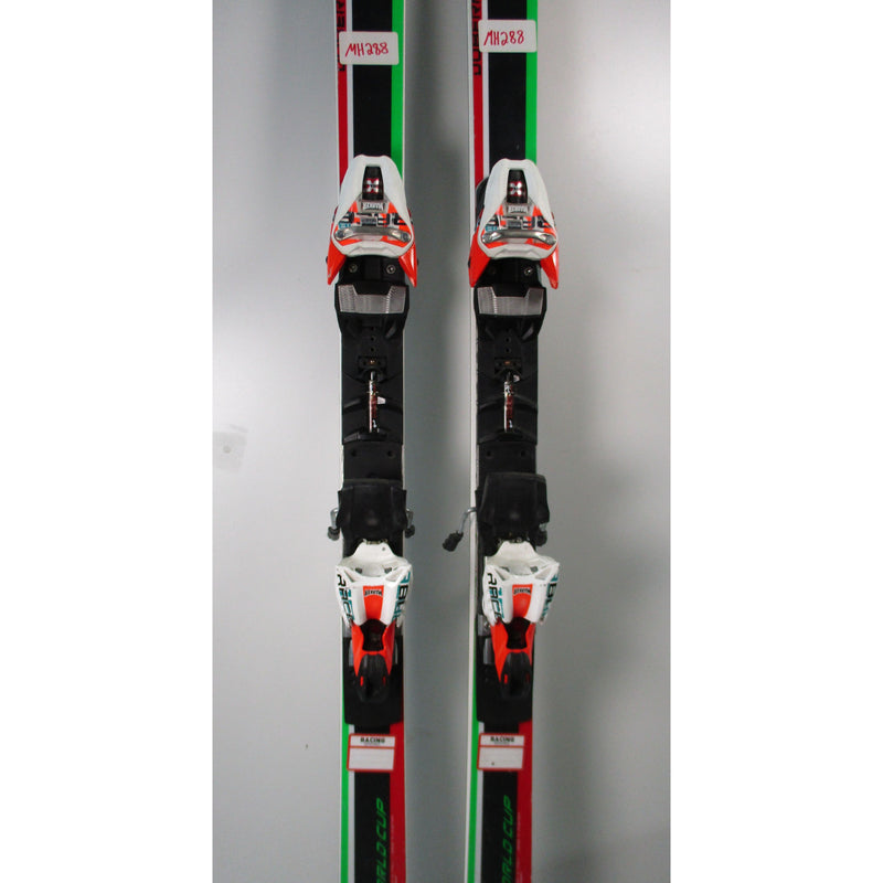 Nordica Dobermann WC GS Skis 193cm w/ Race 18 Bindings