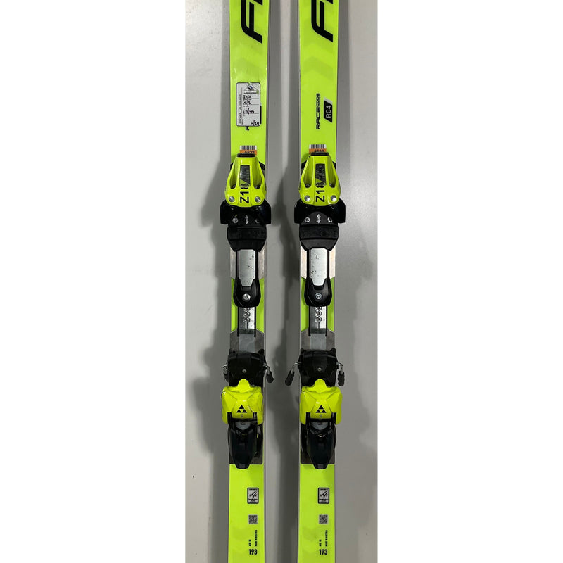 2025 Fischer RC4 GS 193cm Skis w/ Z18 Bindings