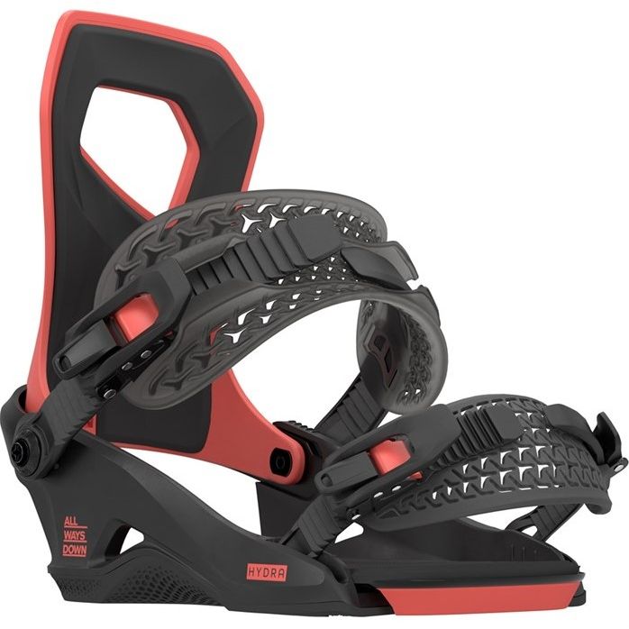 2026 Rome Hydra HW Hot Coral Women's Snowboard Bindings