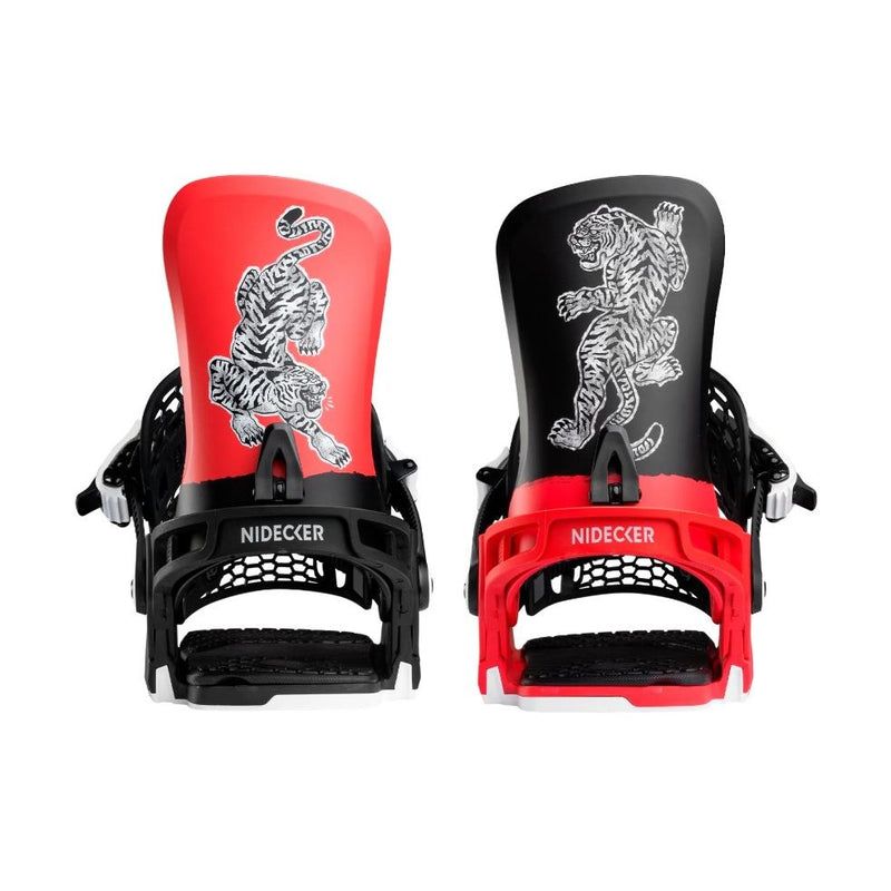 2026 Nidecker Kaon Red Tiger Snowboard Bindings