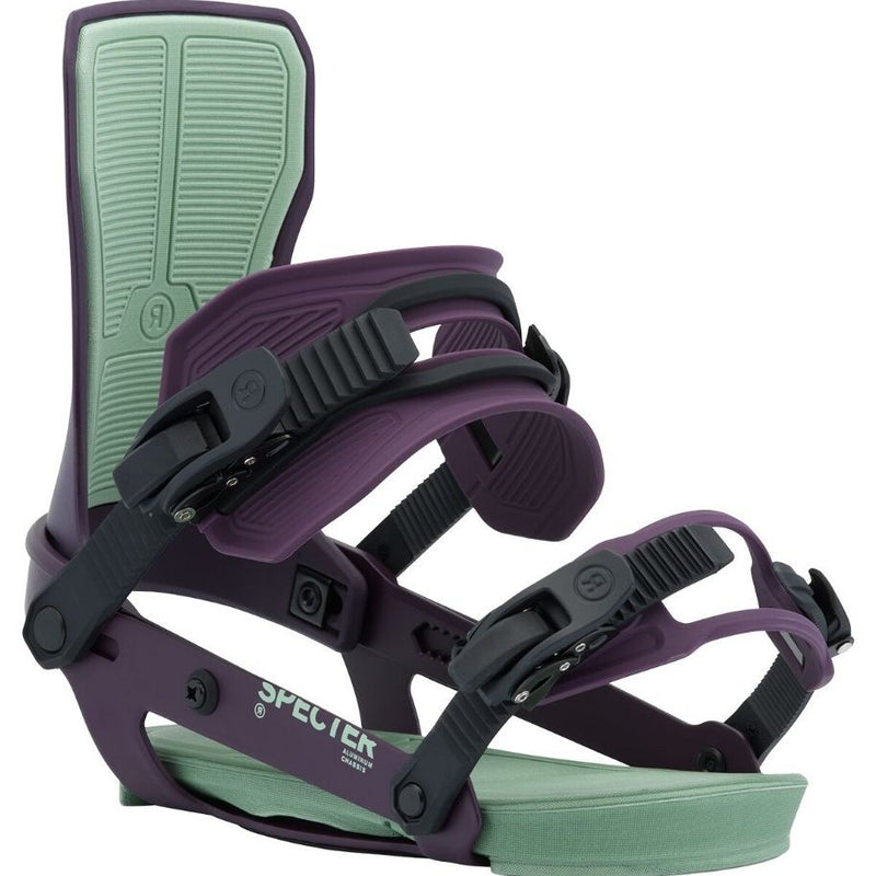 2026 Ride Specter Purple Snowboard Bindings