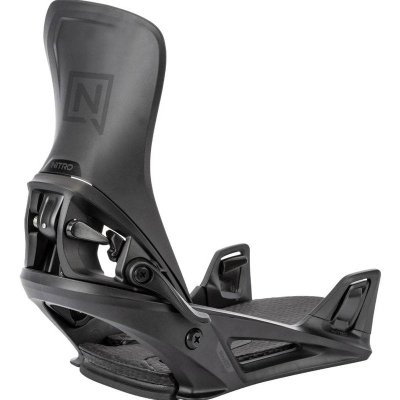 2026 Nitro Step On Ultra Black Snowboard Bindings