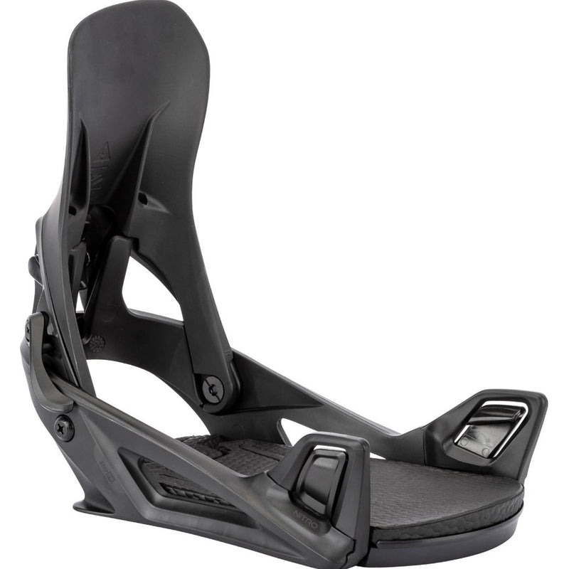 2026 Nitro Step On Ultra Black Snowboard Bindings