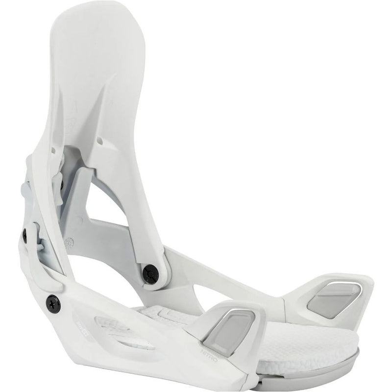 2026 Nitro Step On White Women's Snowboard Bindings