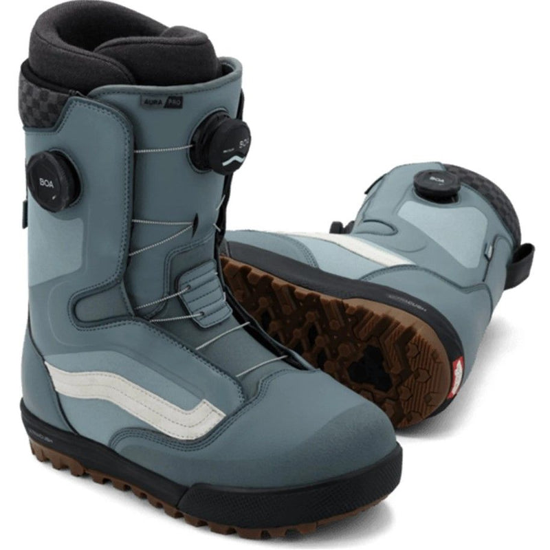2026 Vans Aura Pro Stormy Weather Blue Snowboard Boots