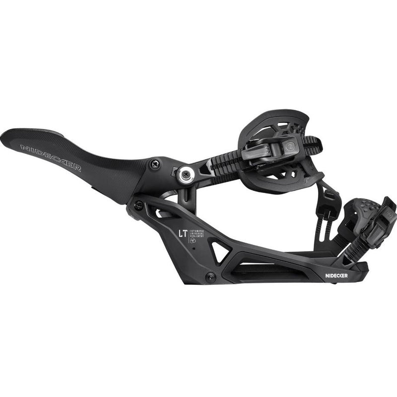 2026 Nidecker LT Supermatic Black Snowboard Bindings