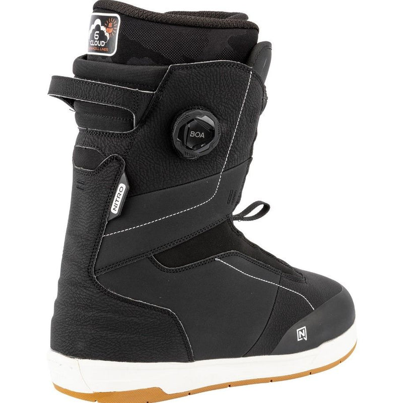 2026 Nitro Venture Boa Shadow Black Snowboard Boots