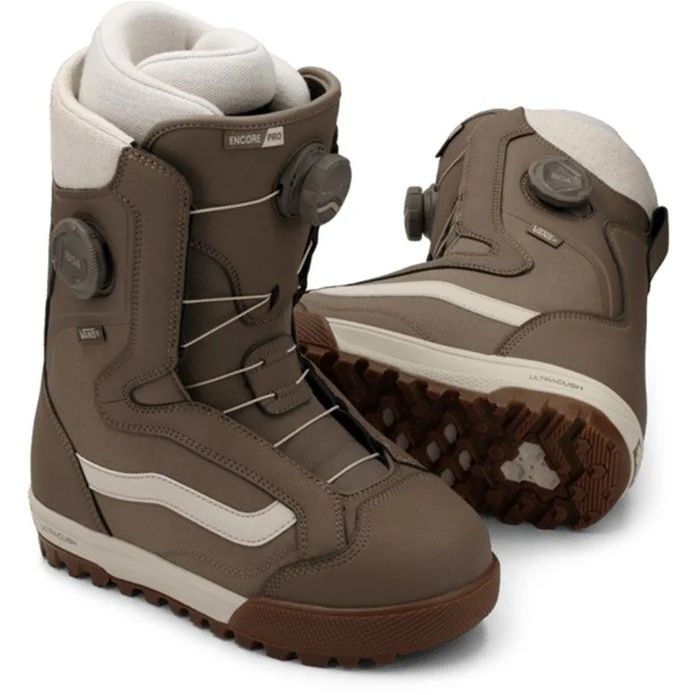 2026 Vans Encore Pro Walnut Brown Women's Snowboard Boots