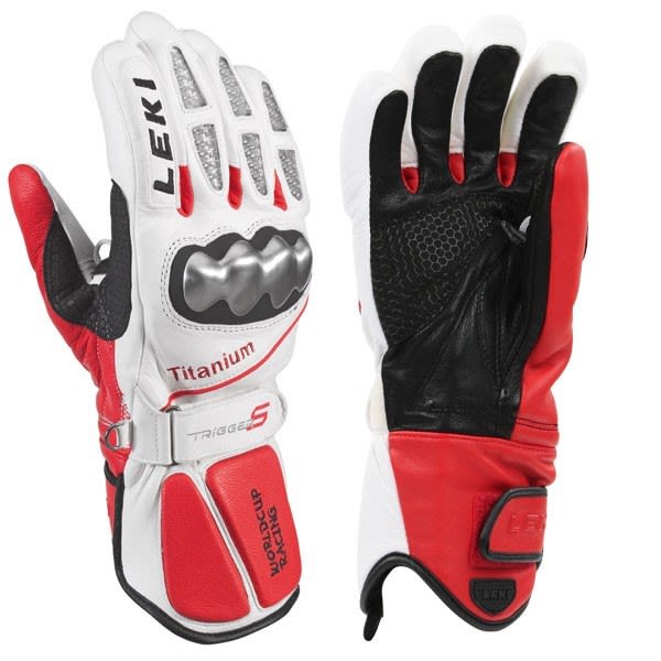 Leki World Cup Racing TI S White Gloves - 7