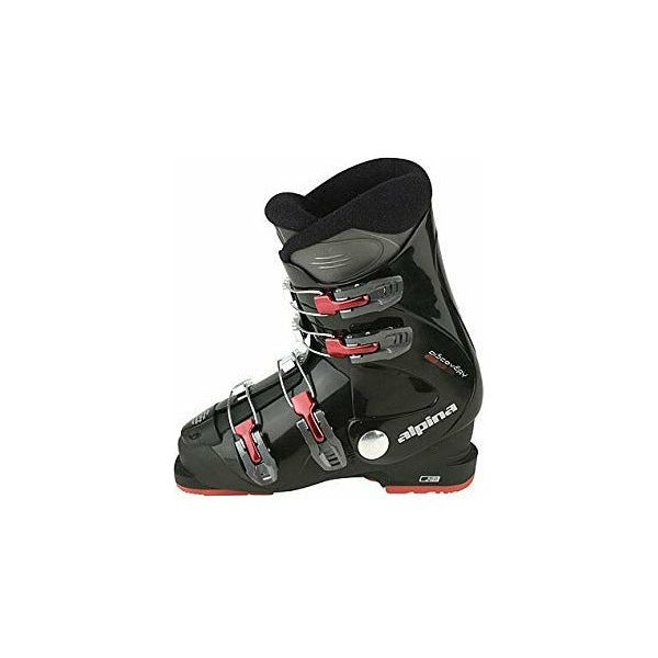 Alpina J4 Junior Ski Boots Black - 23.5