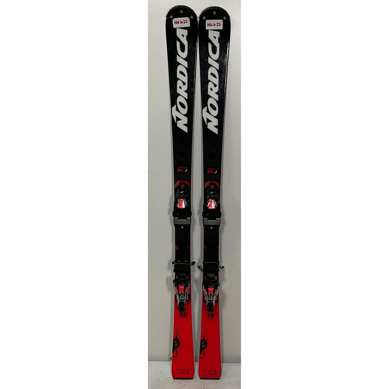 2024 Nordica Dobermann SLJ 149cm Jr Skis w/ TCX10 Bindings