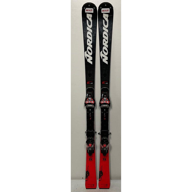 2024 Nordica Dobermann SL WC 149cm Skis w/ Xcomp12 Bindings