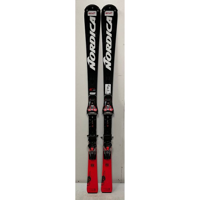 2024 Nordica Dobermann SLJ 149cm Jr Skis w/ Xcomp12 Bindings