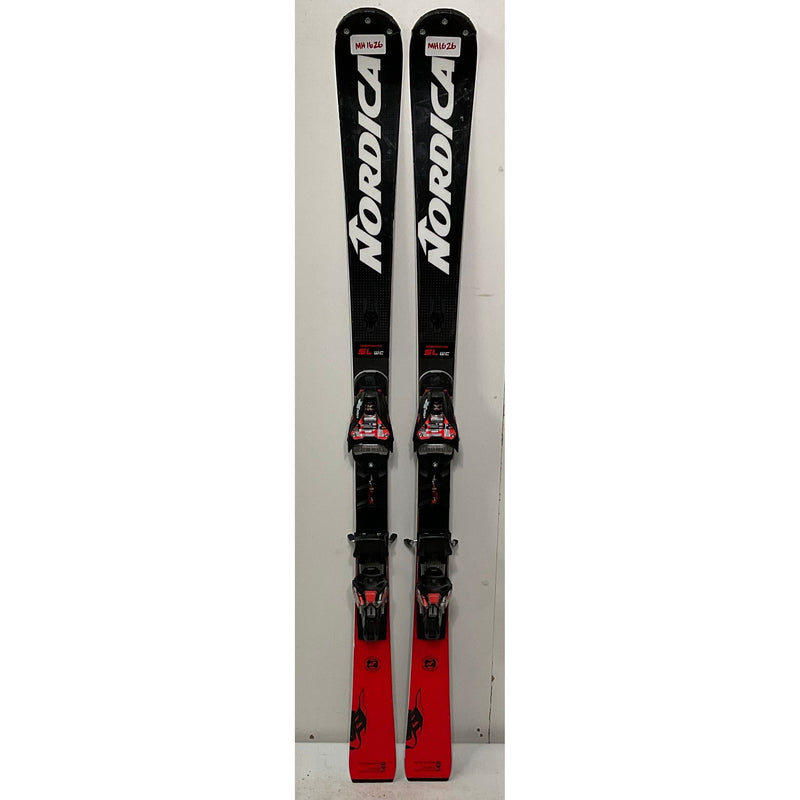 2024 Nordica Dobermann SLJ 149cm Jr Skis w/ Xcomp12 Bindings