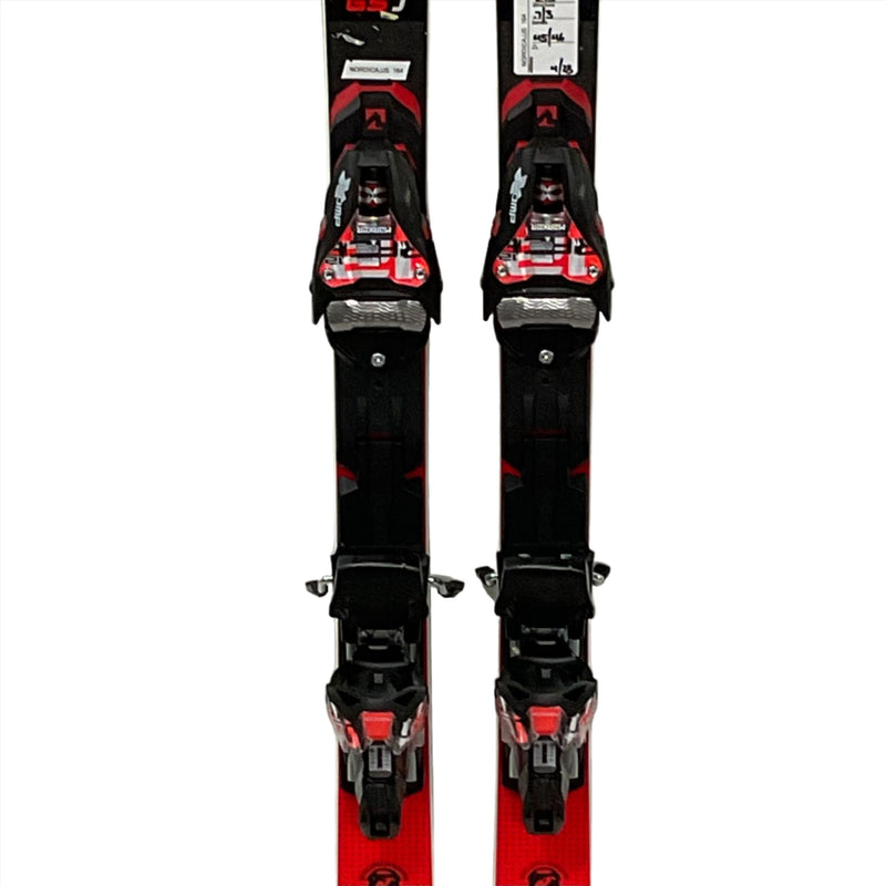 2024 Nordica Dobermann GSJ 164cm Jr Skis w/ Xcomp12 Bindings