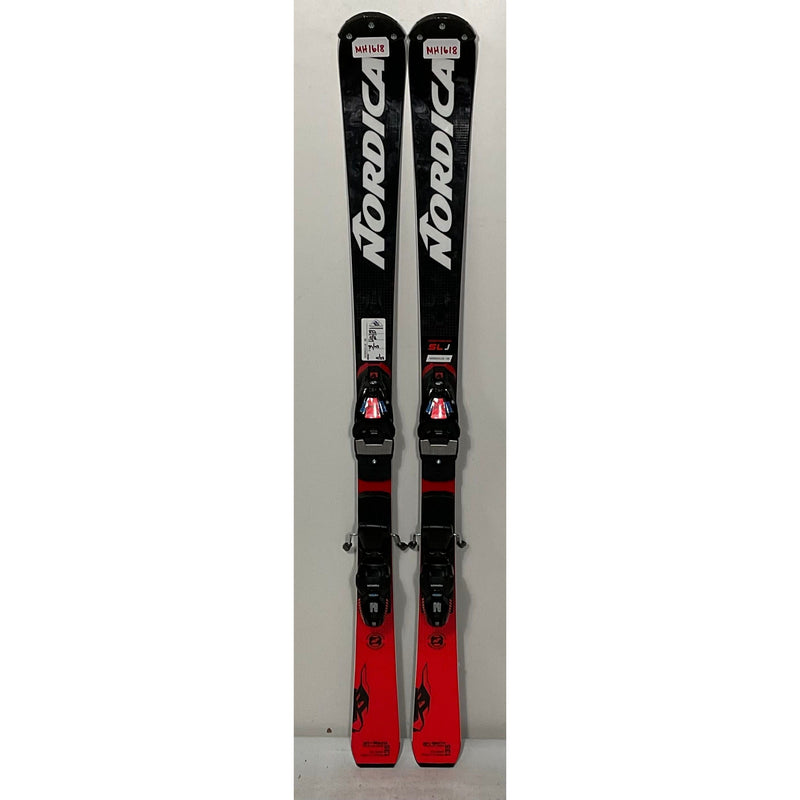 2024 Nordica Dobermann SLJ 135cm Jr Skis w/ TLT8 Bindings