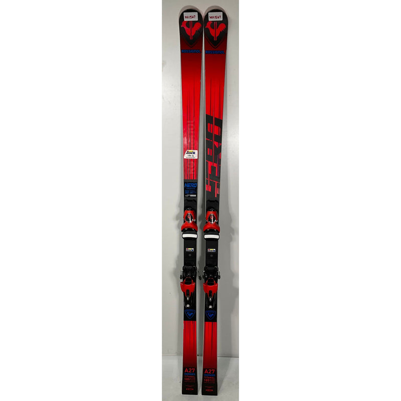 2024 Rossignol Hero Athlete GS 185cm Skis w/ SPX15 Bindings (MH1567)