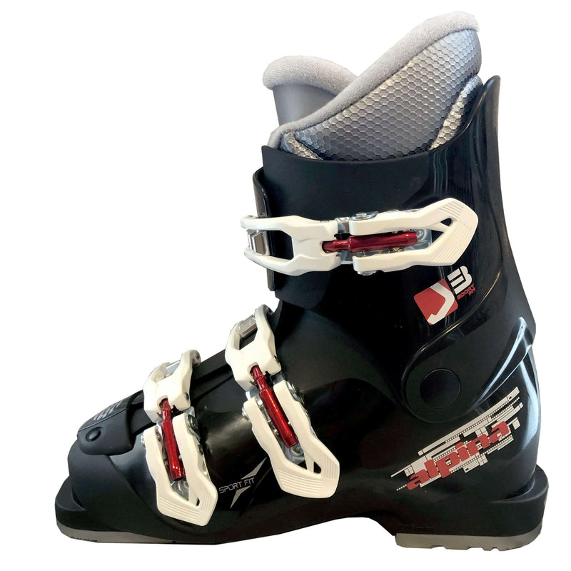 Alpina J3 Junior Ski Boots Black - 23