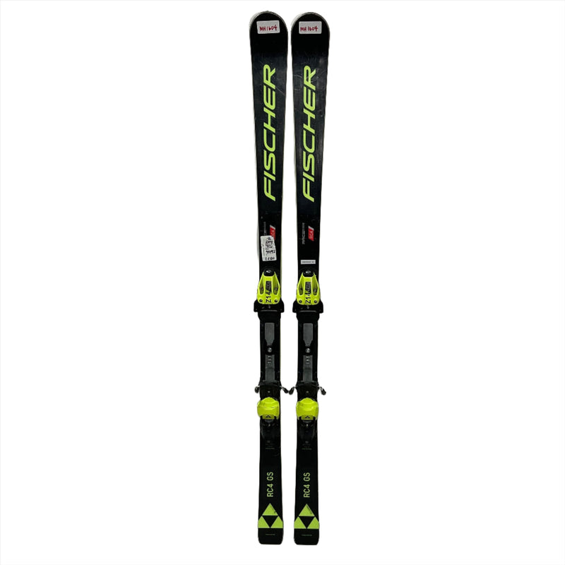 2024 Fischer RC4 GS 163cm Jr Skis w/ Z14 Bindings