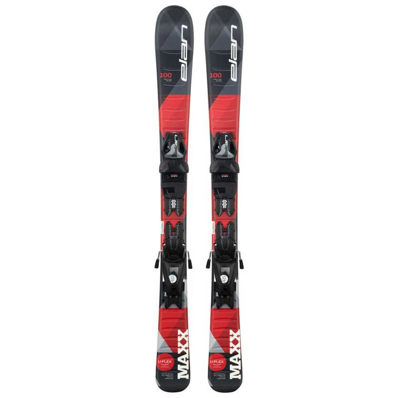 Elan Maxx Red QS Skis w/ El 4.5 Bindings - 130
