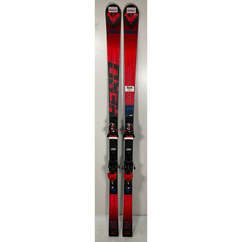 2024 Rossignol Hero Athlete GS 175cm Skis w/ SPX12 Bindings (MH1562)