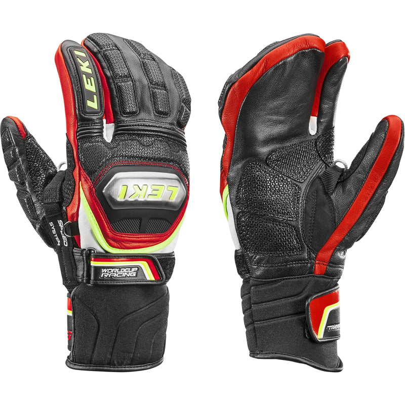 Leki World Cup Race Ti S Speed System Red Lobster Mittens - 9.5